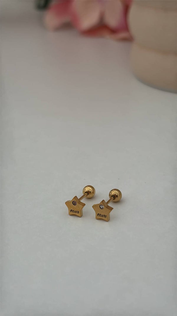 Orecchini mini mini stellina Miu
