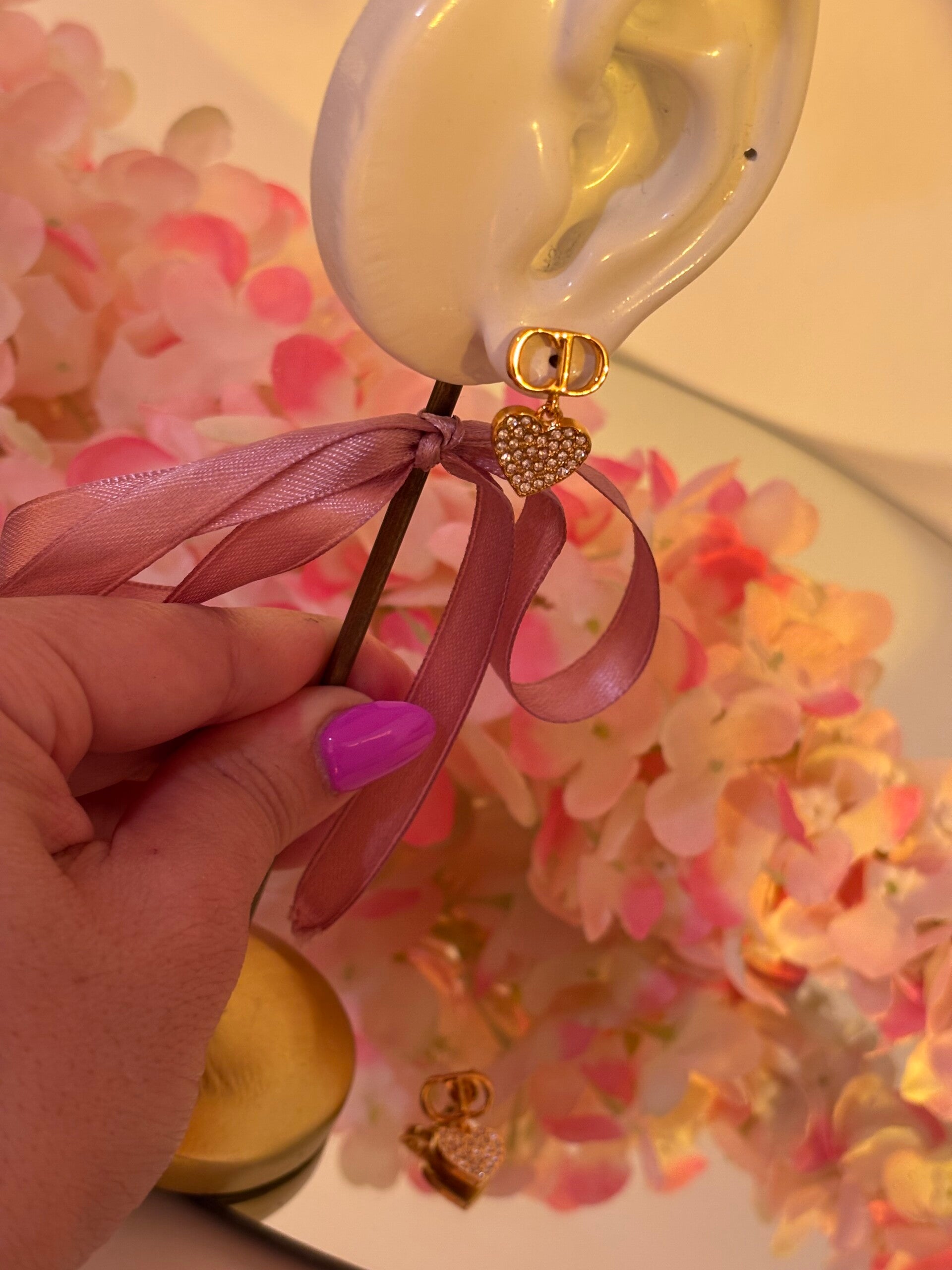 Orecchini luccichio pendenti cd