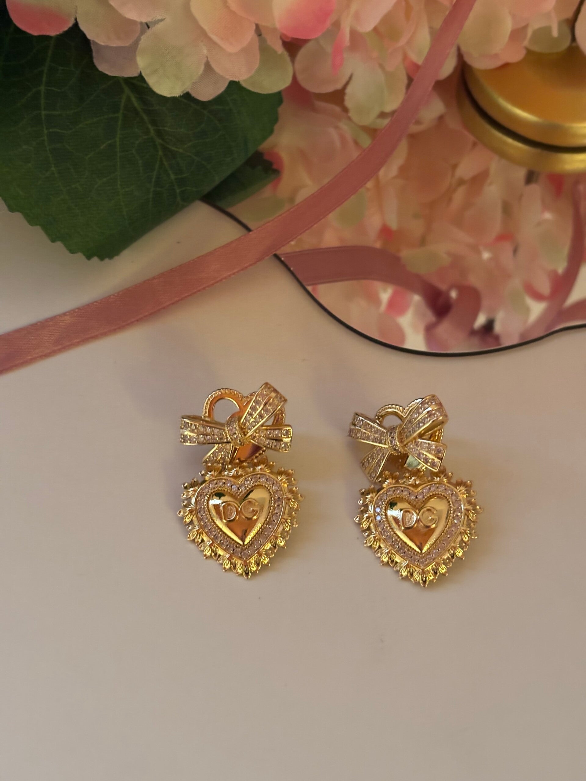 Orecchini cuore sacro DG