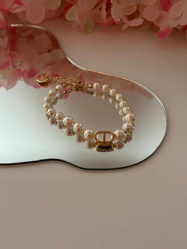 Bracciale perline CD