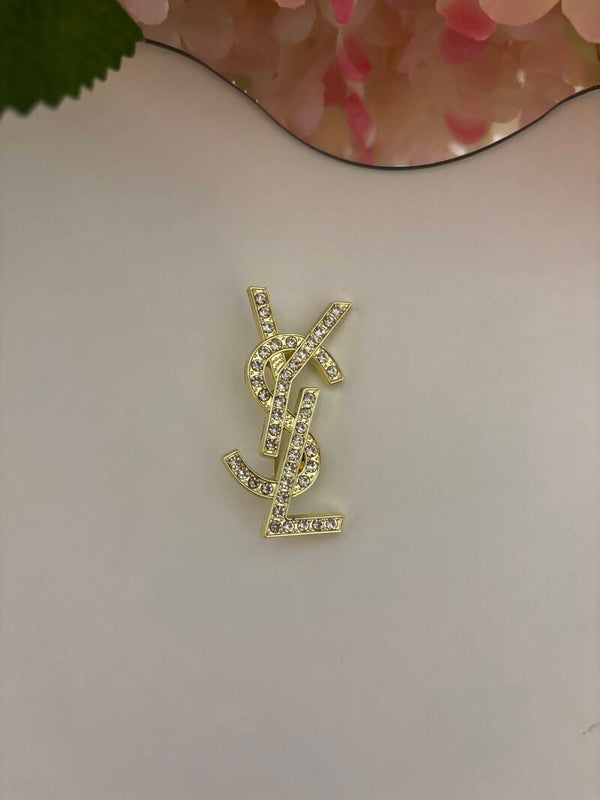 Spilla brillantini Ysl