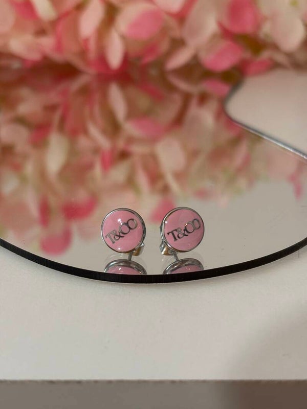 Orecchini piccoli a bottoncino Tiffy