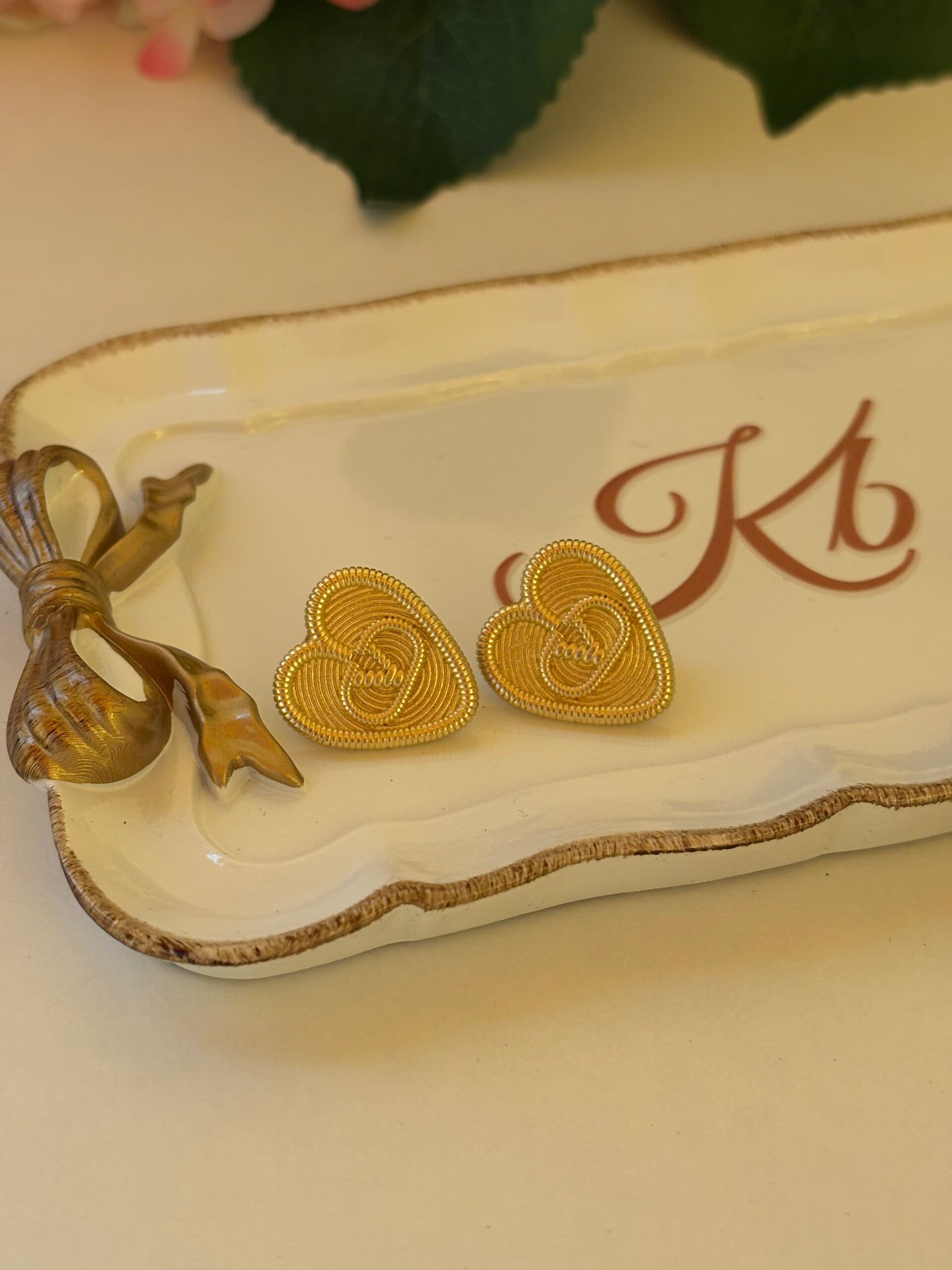 Orecchini cuori vintage Vale