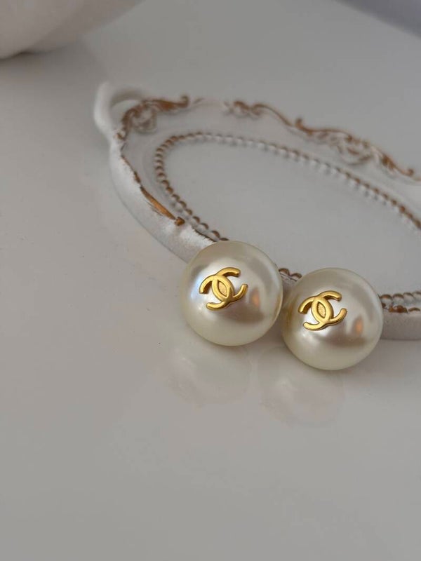 Orecchini vintage perla