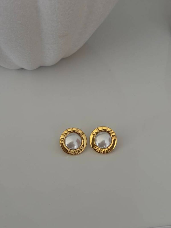 Orecchini vintage celi
