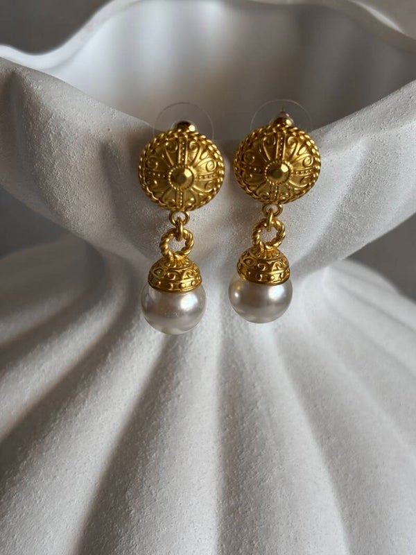 Orecchini vintage perla