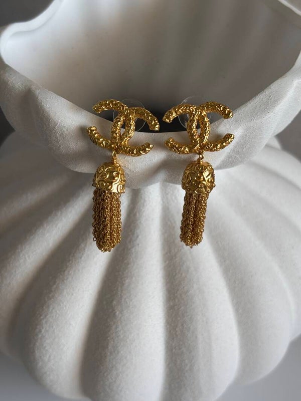 Orecchini vintage pendenti cc anni 90