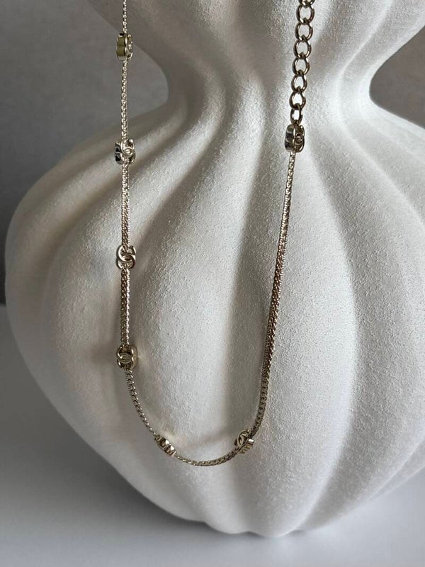 Collana doppio logo cc