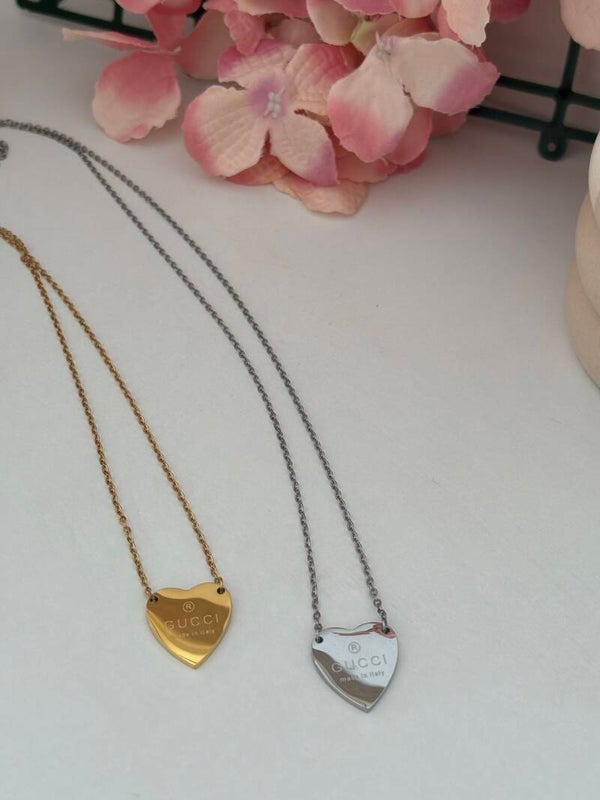 Collana gg cuore