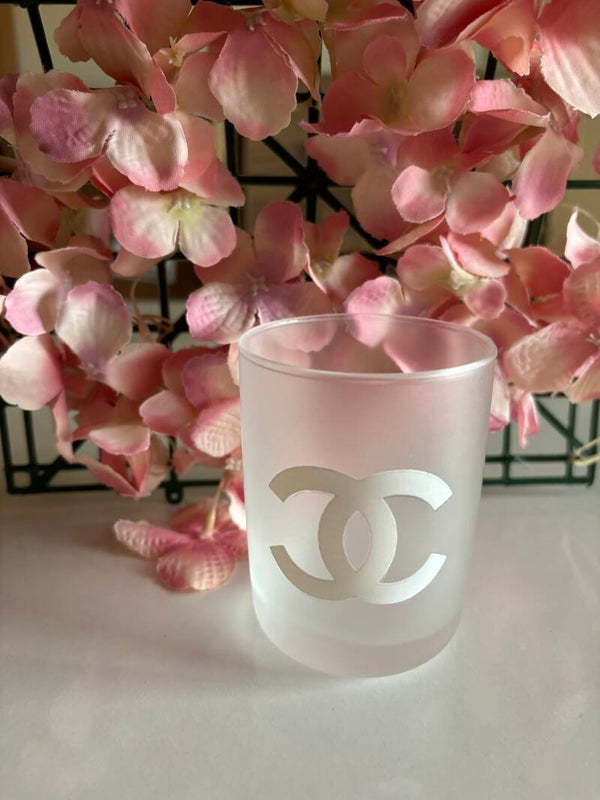 Porta candela bianco opaco