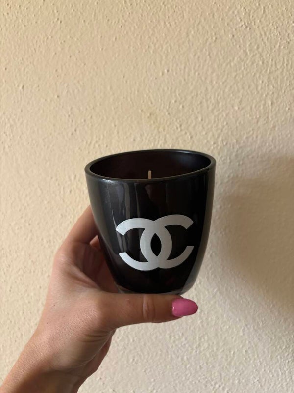 Candela profumata nera