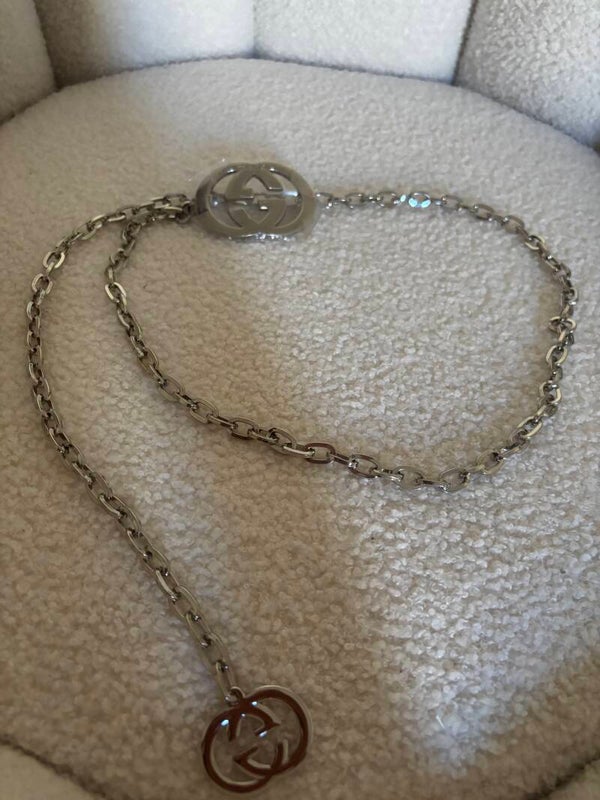 Cintura a catena gg silver