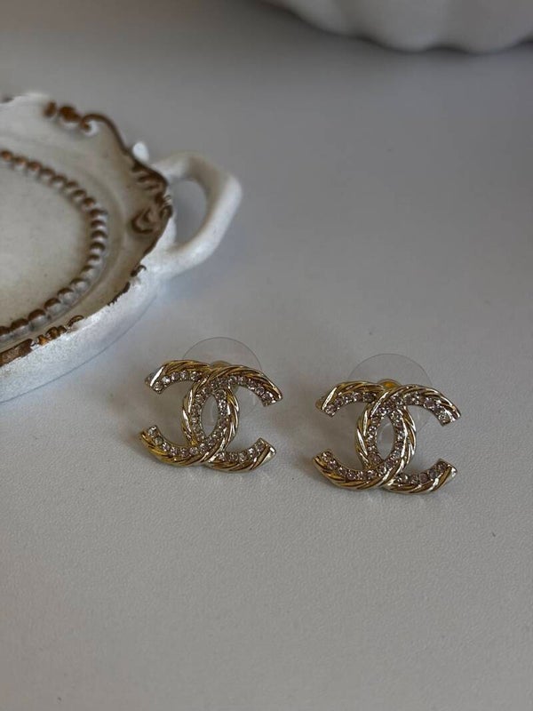 Orecchini vintage cc