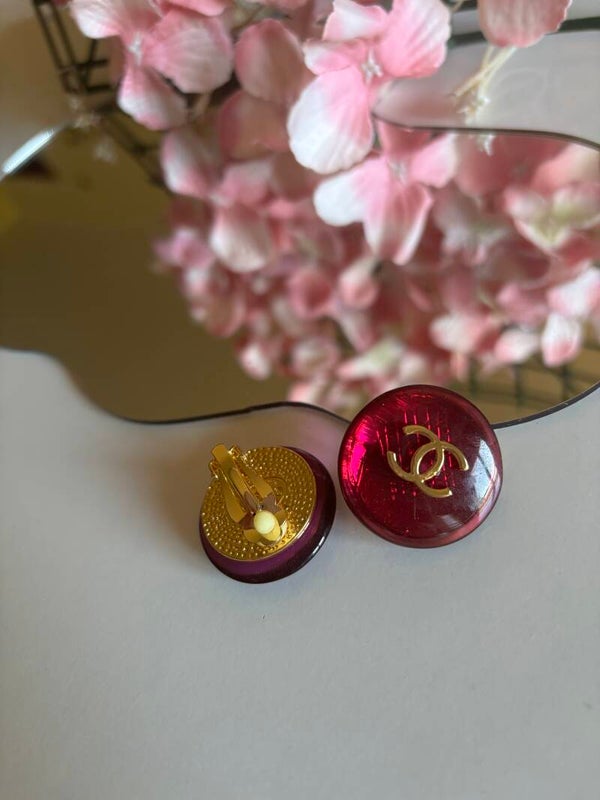 Orecchini grandi a clip Bordò cc