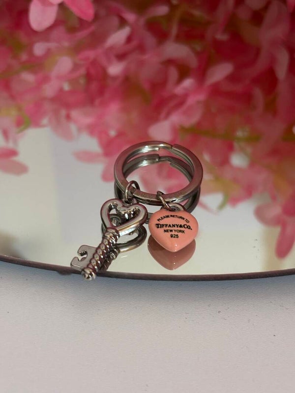 Portachiavi chiave cuore Tiffy