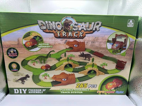 Dinosaur race track