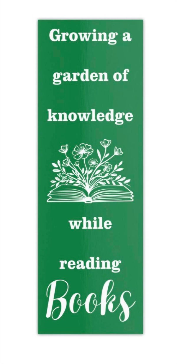 Boekenlegger: Growing a garden
