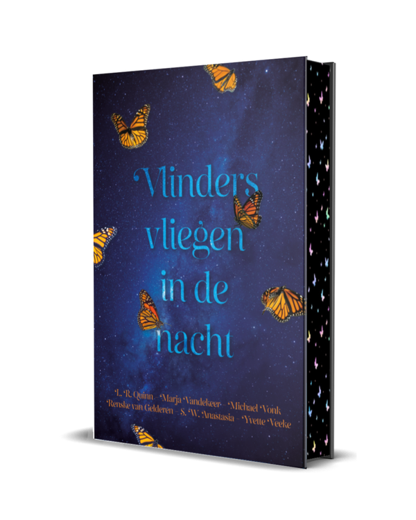 Limited edition boekenbox | Vlinders vliegen in de nacht