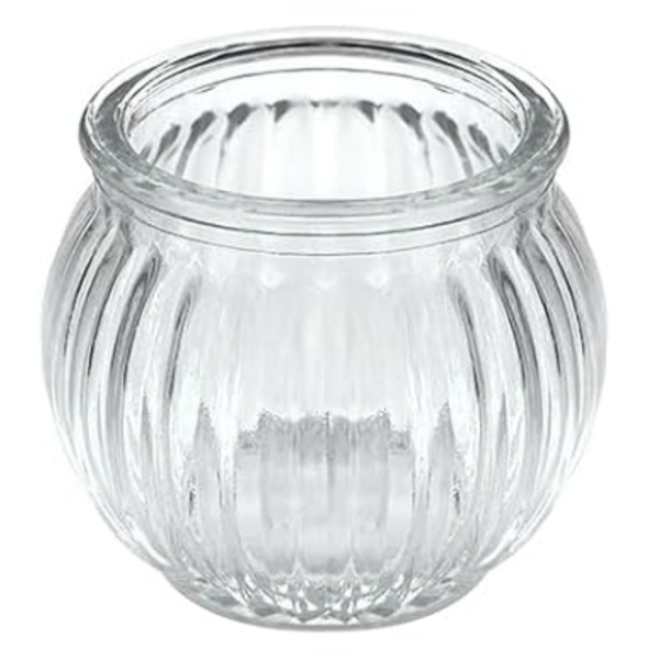 Kerzenhalter für Teelichter aus Glas - Variante 2