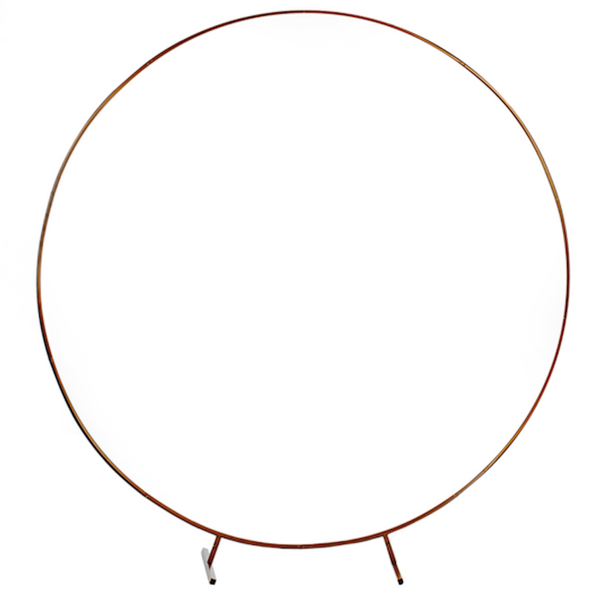 Traubogen - rund gold 200cm