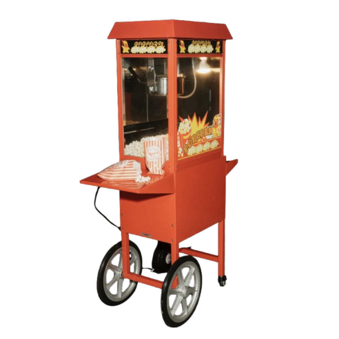 Popcornmaschine + Zubehör