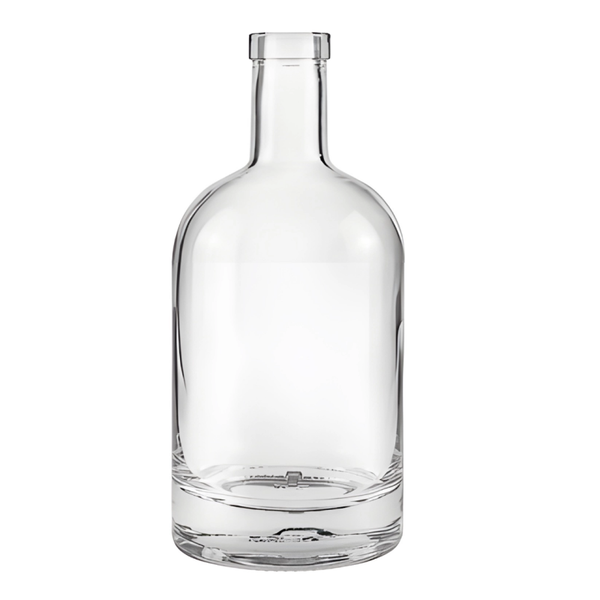 Glasvase für einzelne Blumen - Flasche