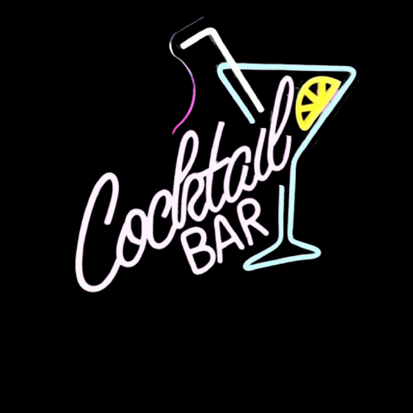 Leuchtschild - Cocktail-Bar
