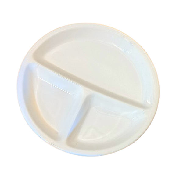 Menüteller - dreigeteilt 25,5cm