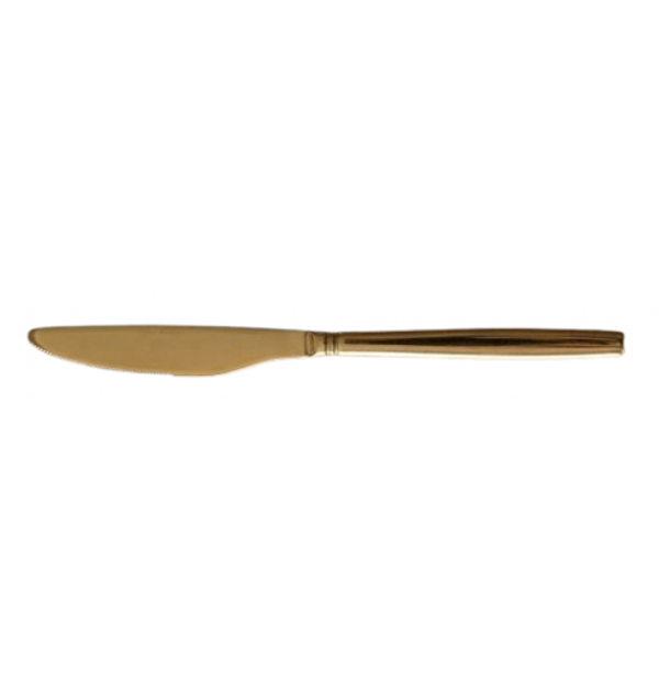 Menümesser - golden hochglanz