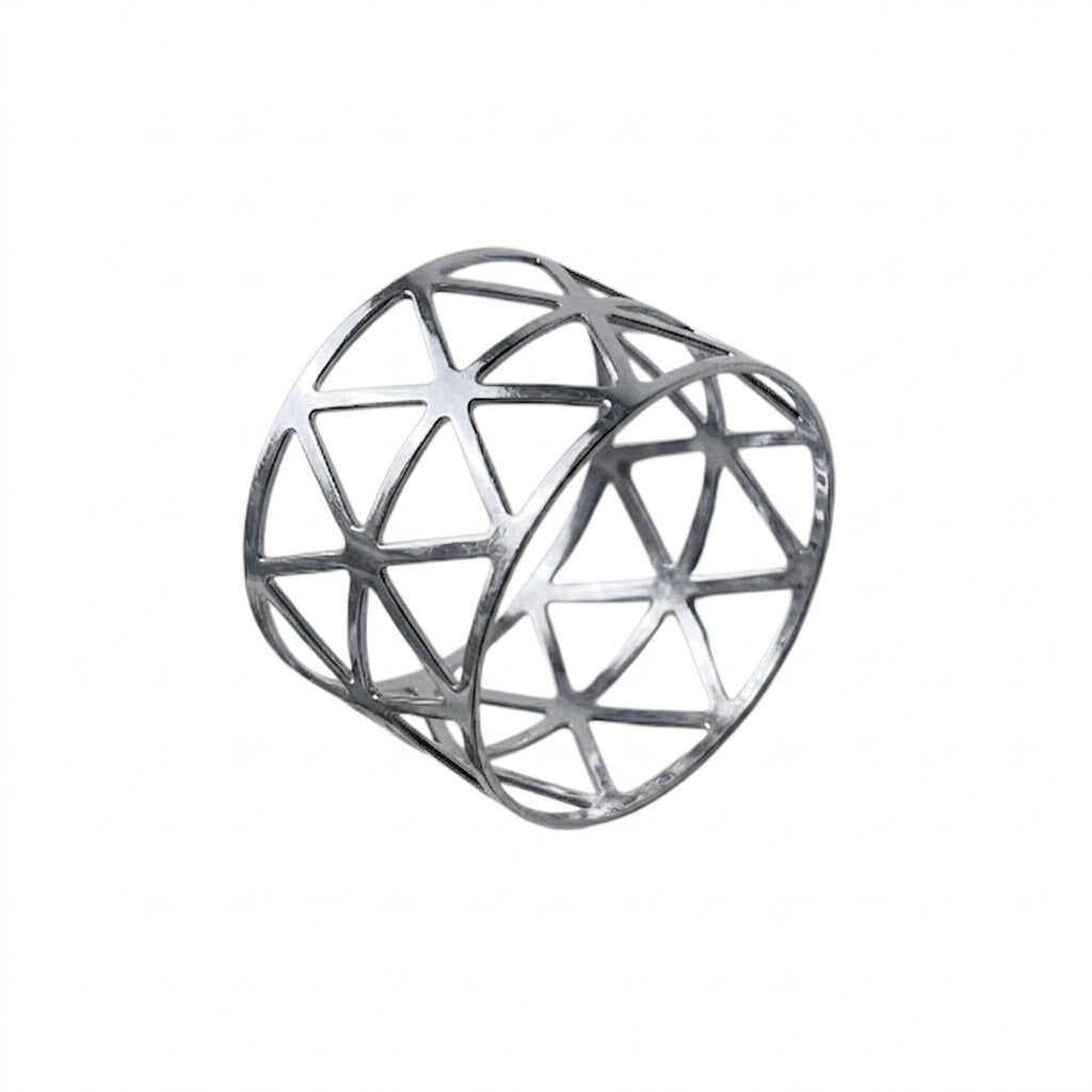 Serviettenring - silber - Variante 2