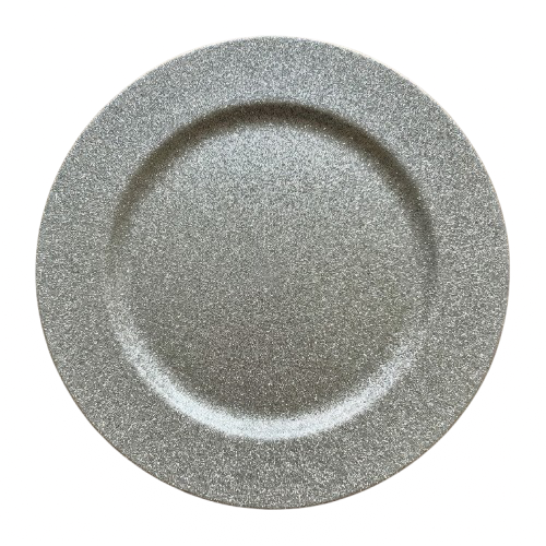 Platzteller silber 33cm inkl. Reinigung