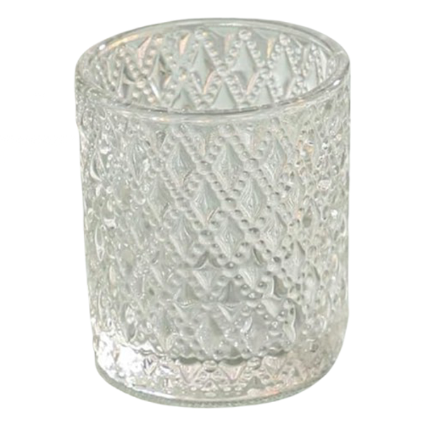 Kerzenhalter für Teelichter aus Glas - Variante 3