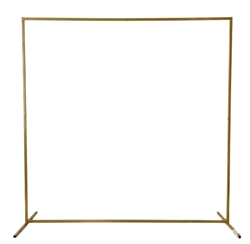 Traubogen - quadratisch gold 200cm