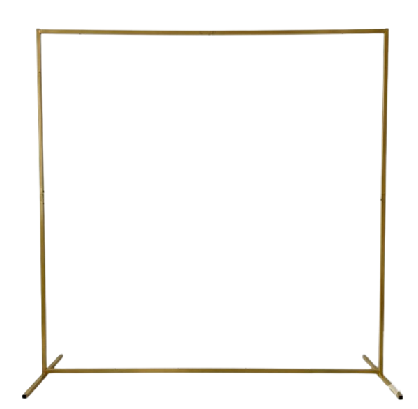Traubogen - quadratisch gold 200cm