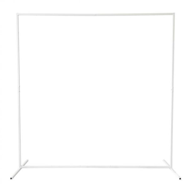 Traubogen - quadratisch weiß 200cm