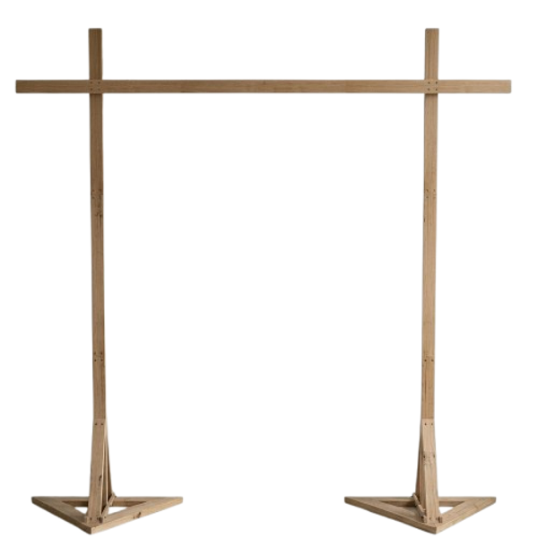 Traubogen - quadratisch Holz