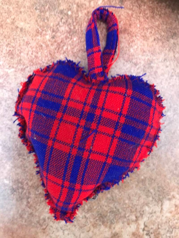 Handmade heart .