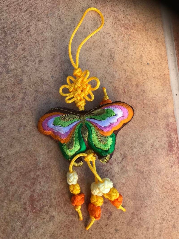 Lucky charm from Nepal Butterfly