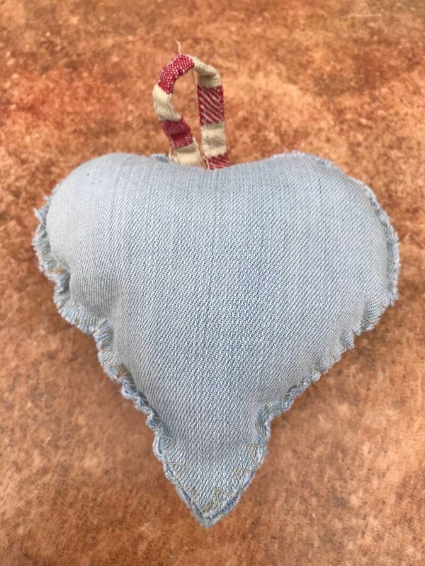 Handmade heart .