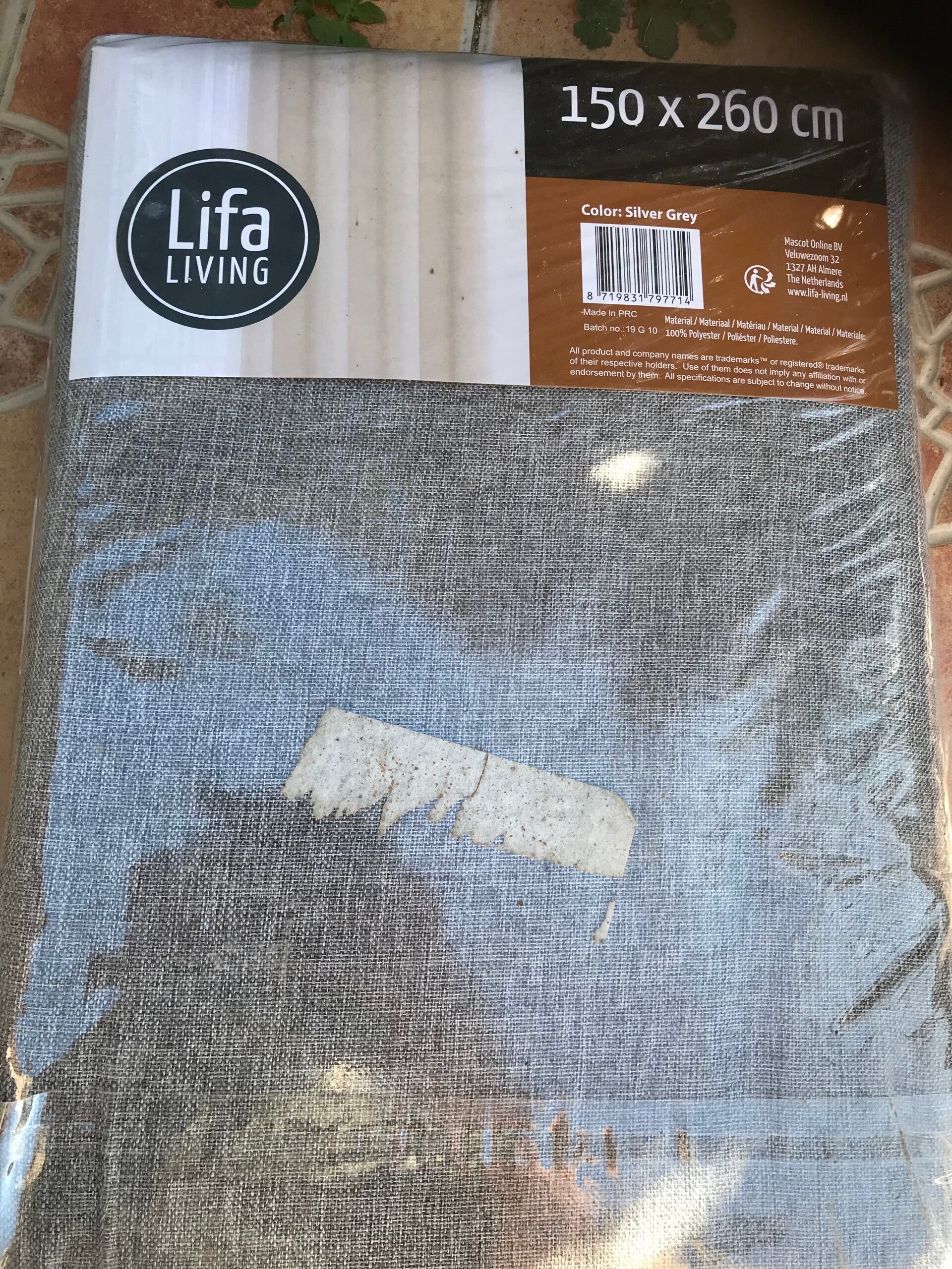 Black-out curting 150 by 260 nr 1