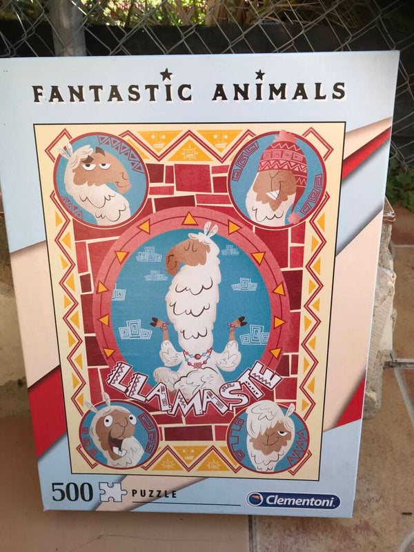 Puzzle 500 pieces fantastic animal