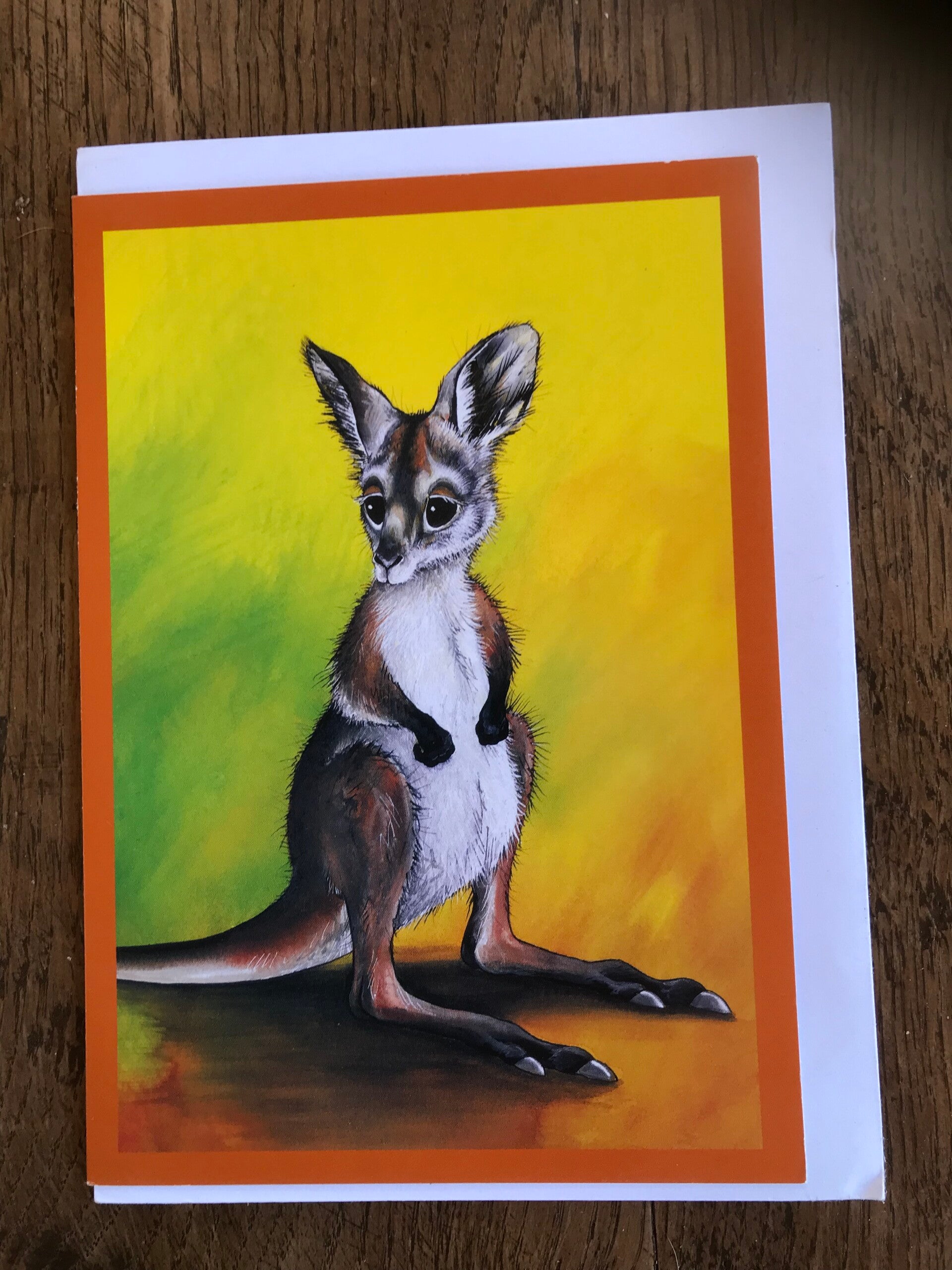 Card from Australian joey