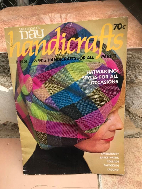 Old magazine handcraft