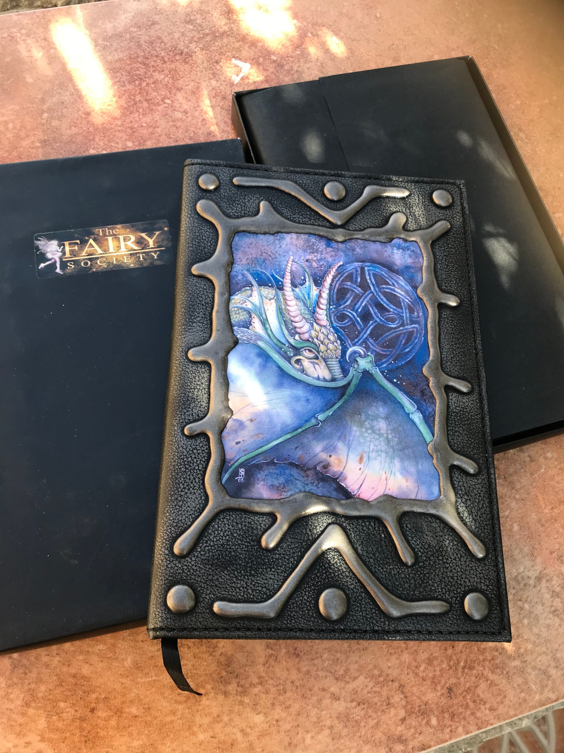 Note book with Dragon