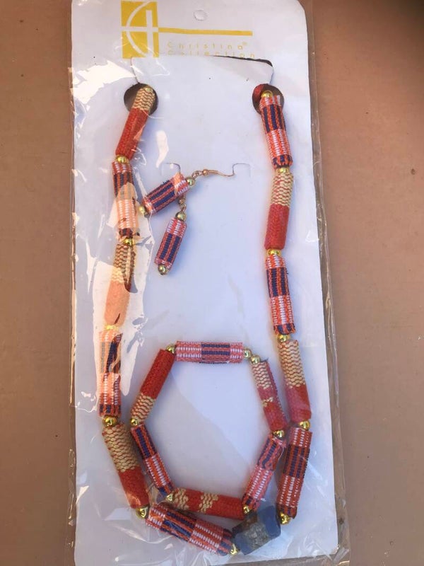 Necklace set from Ghana