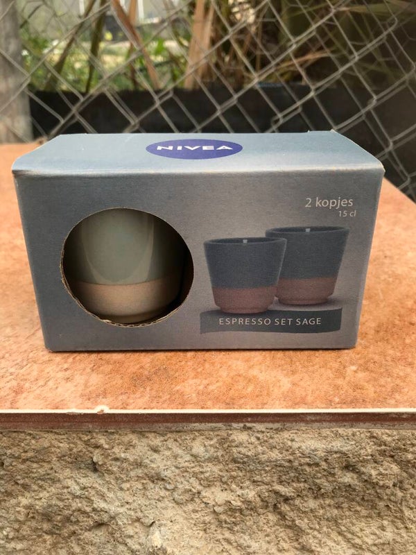 Nivea espresso cups