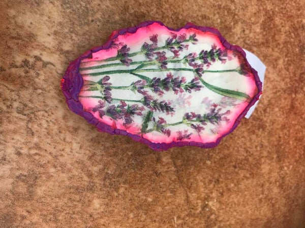 Handmade  design on shell