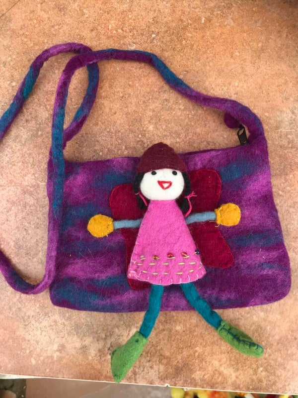 Bag with fairy nepal + 22 cm .