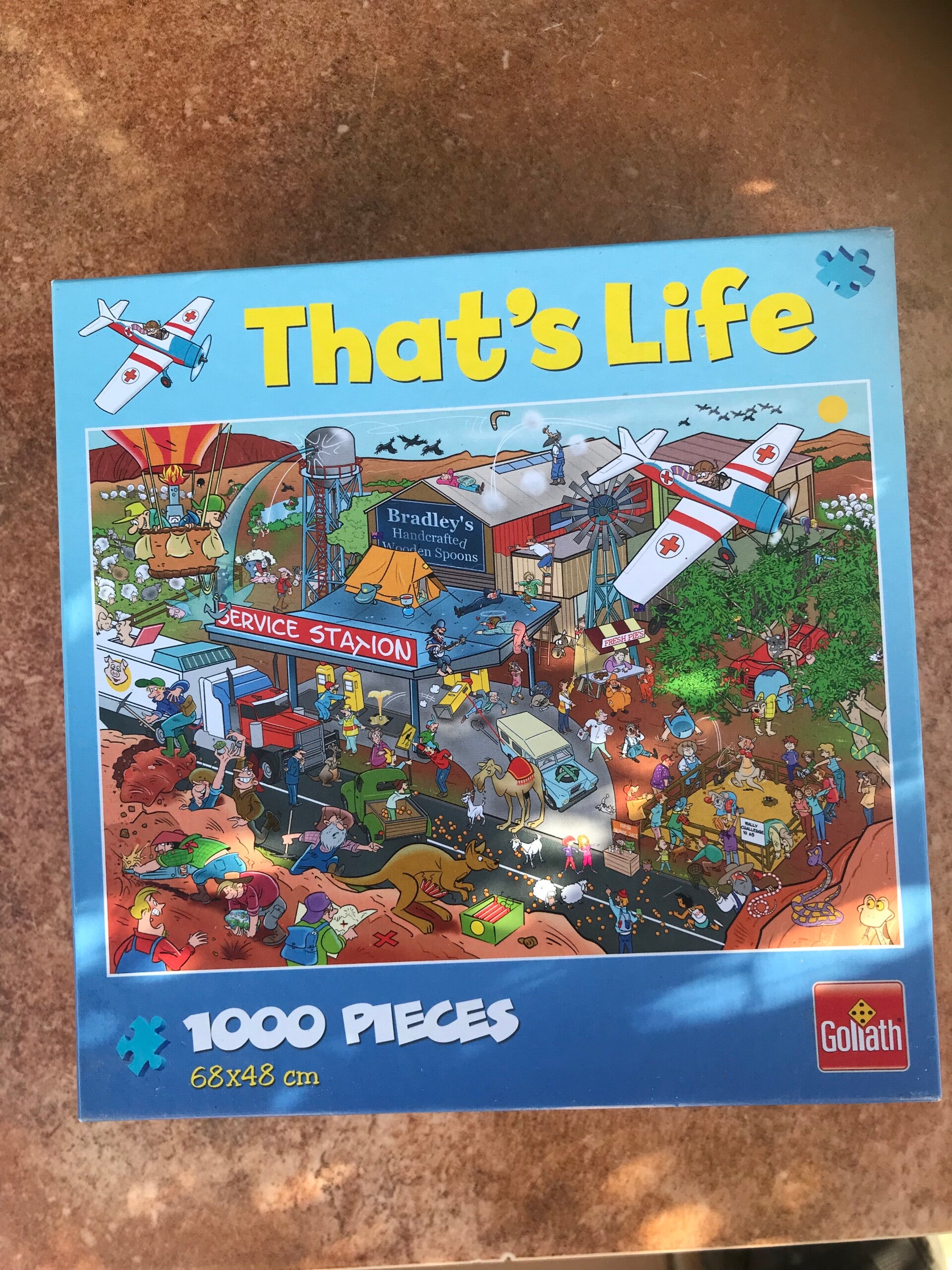 Puzzle australian outback 1000 pieces