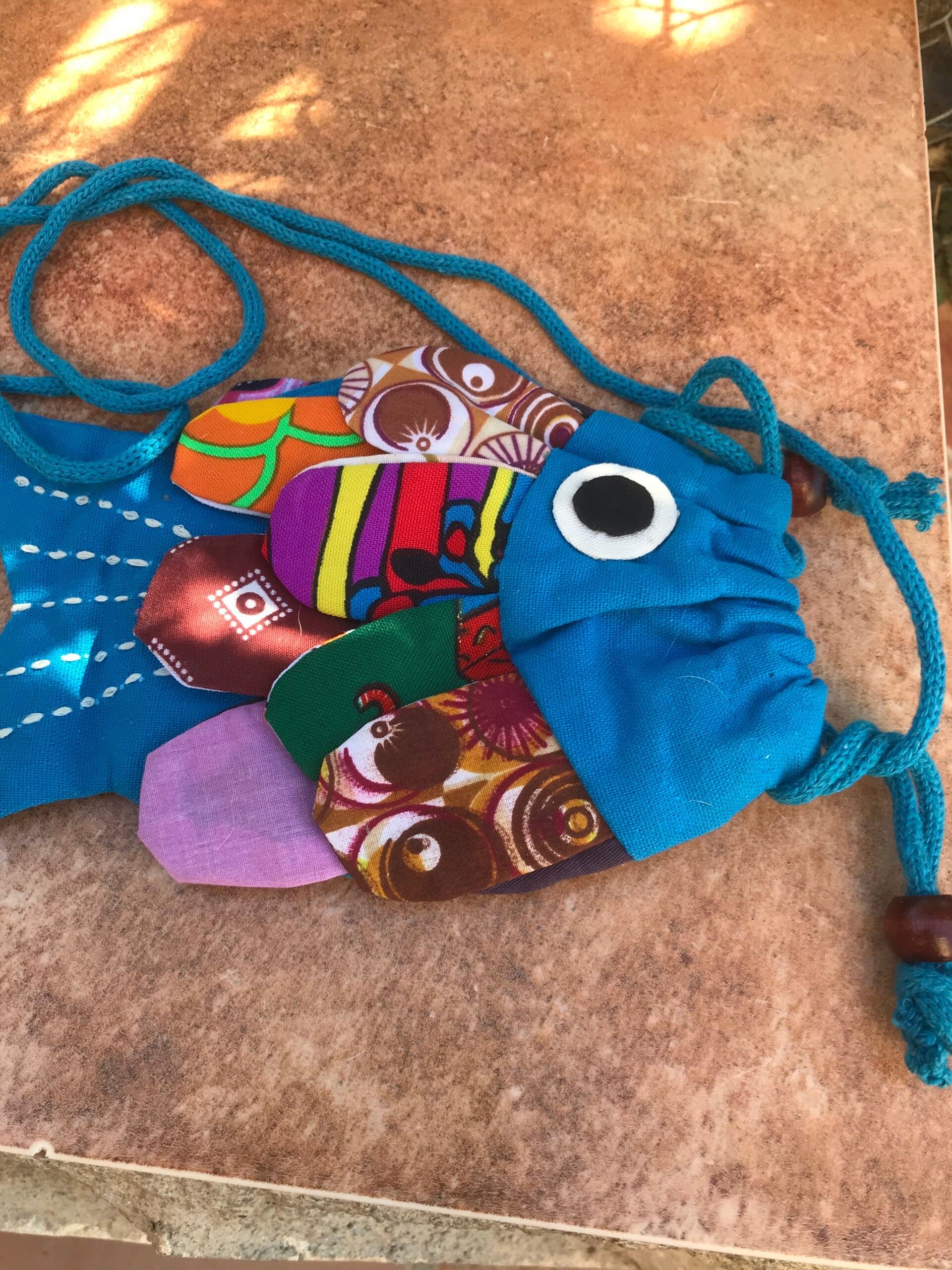 Fish bag from Nepal 17,5 cm